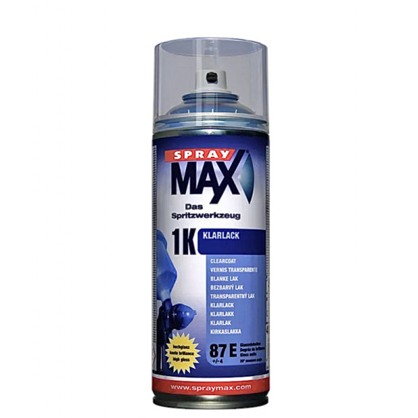 photo+Bombe de vernis - Transparent - Brillant - Monocomposant - Auto/moto - SprayMax - 400ml