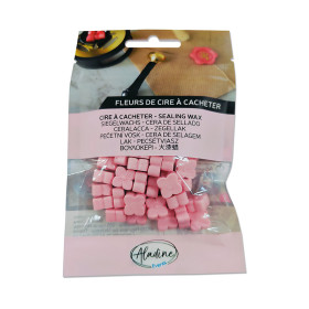 Perles De Cire à Cacheter Aladine - Couleur Lavande - Environ 60 Perles Pour 20 Cachets - Fabrication Française