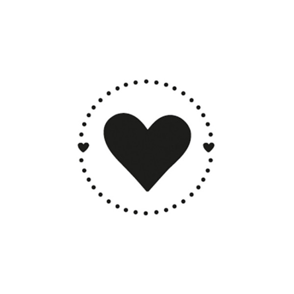 Sceau pour cachet de cire - Coeur - Mariage - Faire-part - Carterie - Aladine