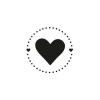 Sceau pour cachet de cire - Coeur - Mariage - Faire-part - Carterie - Aladine