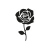 Sceau pour cachet de cire - Rose - Mariage - Faire-part - Carterie - Aladine