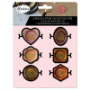 photo-Moules pour cachet de cire - 6 formes - Carterie - Loisirs créatifs - Aladine