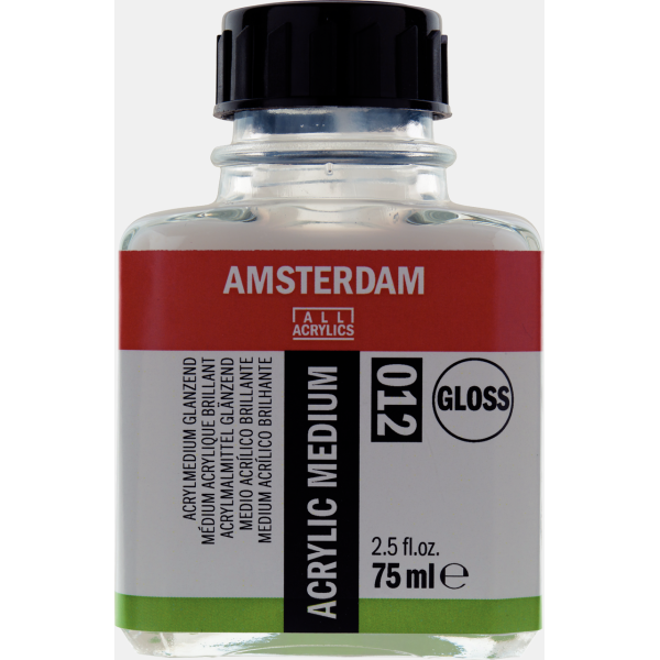 photo-Médium - Peinture acrylique - Brillant - Amsterdam - Flacon 75ml