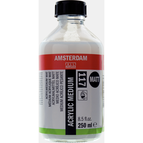 photo-Médium - Peinture acrylique - Mat - Amsterdam - Flacon 250ml