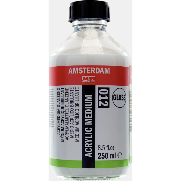 photo-Médium - Peinture acrylique - Brillant - Amsterdam - Flacon 250ml