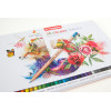 Crayons de couleur - 36 teintes - Mine épaisse - Boîte métal - Bruynzeel