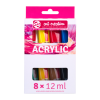 photo-Peinture acrylique - 8 tubes - 12 ml - Assortiment couleurs - Art Creation