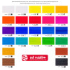 Peinture acrylique - 24 tubes de 12 ml - Art creation - Couleurs assorties