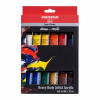 photo-Peinture acrylique - 12 couleurs - Tubes 20ml - Amsterdan Expert Series