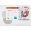 Crayons de couleur - 12 teintes basiques - Mine épaisse - Boite métal - Bruynzeel