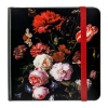 Carnet - Croquis - Dessin - Notes - 12x12cm - 80pages - Couverture peinture fleurs