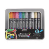 photo-Marqueurs - Indélébile - Permanent - 12 couleurs - Coffret - Pébéo - 4Artist marker