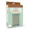 photo-Kit broderie - Canevas - Fleurs tropicales - Toile + tourillons + aiguilles + fils - Graine créative