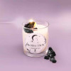 Kit - Fabrique une bougie - Parfum santal - Lithothérapie - Obsidienne - Graine créative