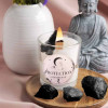 Kit - Fabrique une bougie - Parfum santal - Lithothérapie - Obsidienne - Graine créative