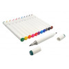 photo-Feutres à alcool - Double pointe - 12 couleurs vives - Dessin, coloriage - CTOP