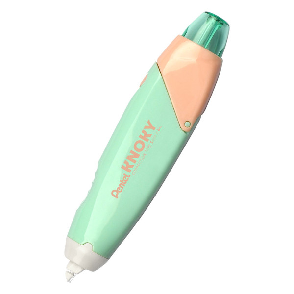 photo-Ruban correcteur - Rétractable - Rechargeable - Vert/Rose - 5mmx6m - Pentel