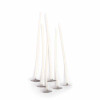 Mèches pour bougies - 15 cm - Prêtes à l'emploi - 6 pièces - DIY Bougie