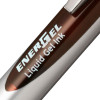 Stylo Energel - Pointe moyenne - 0.7mm - Marron - Pentel