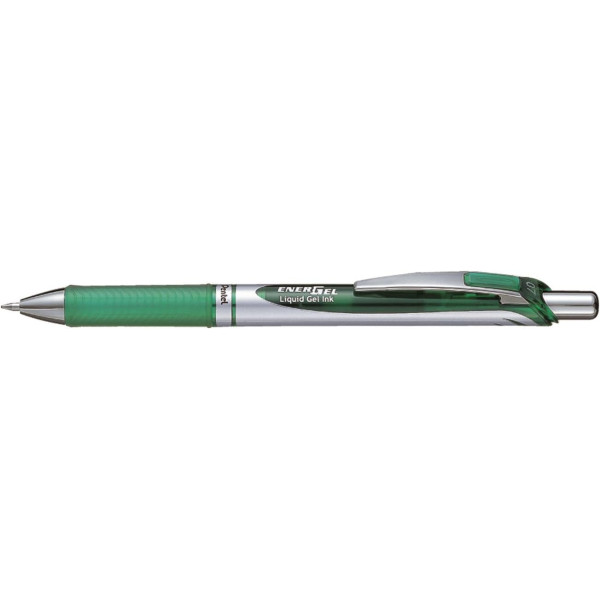 photo-Stylo Energel - Pointe moyenne - 0.7mm - Vert - Pentel