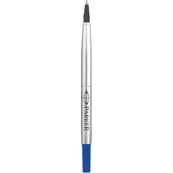 Recharge pour stylo roller - Encre bleue - Pointe moyenne 0,7mm - Parker Quink