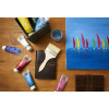 Peinture acrylique - Jaune cadmium foncé - 52 - Pébéo Studio - Tube de 250 ml