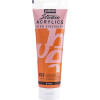 photo-Peinture acrylique - Orange jaune iridescent - 353 - Pébéo Studio - Tube de 250 ml