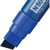 Marqueur - Bleu - Indélébile - Permanent - Pointe biseautée large - Pentel Pen N50XL