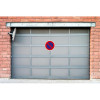 Panneau - Adhésif - Signalétique - Stationnement interdit - Rouge - 30 cm