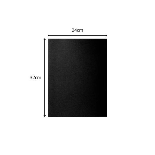 Chemises - Dossier - Noir - 24x32cm - Rigide - Classement - Lot de 100 - Exacompta