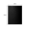 Chemises - Dossier - Noir - 24x32cm - Rigide - Classement - Lot de 100 - Exacompta