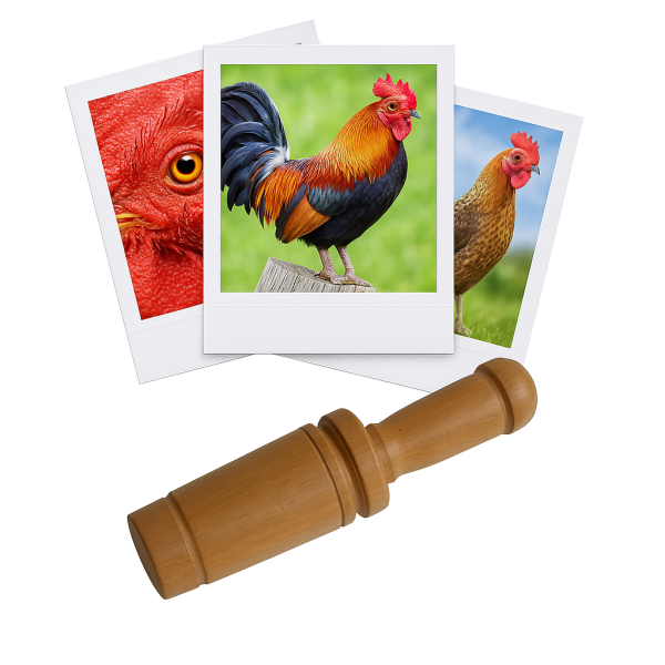 photo-Appeau - Oiseau - Coq - Imiter les animaux de la basse-cour et de la ferme