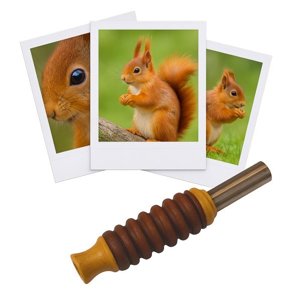 photo-Appeau - Animaux - Ecureuil roux - Imitation du bruit de l'écureuil - Nature
