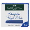 photo-Cartouches d'encre - Bleu - Courte - Pour stylo plume et roller - Faber-castell