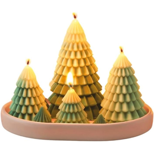 Kit créatif - Créer des bougies - Senteurs cèdre et santal - Forêt de sapins - Graine créative