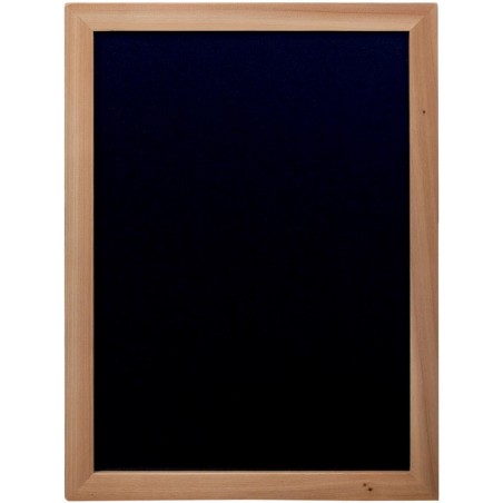 Tableau Ardoise Noire Woody 30X40 Cm + 1 Feutre-Craie Blanc Waterproof - Securit pas cher