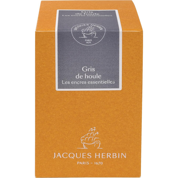 Encre pour calligraphie - Gris de houle - Les encres essentielles - Herbin - Flacon 50ml