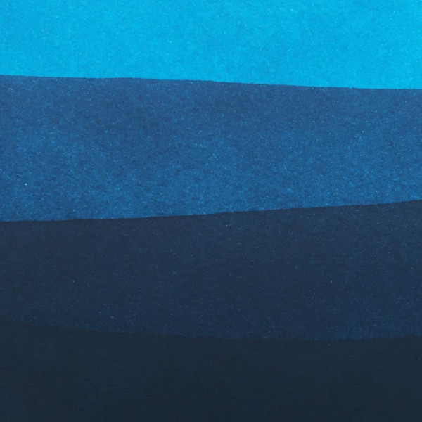 Encre pour calligraphie - Bleu austral - Les encres essentielles - Herbin - Flacon 50ml