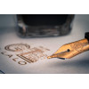Encre pour calligraphie - Vert Amazone - Les encres essentielles - Herbin - Flacon 50ml