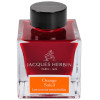 photo - Encre pour calligraphie - Orange Soleil  - Les encres essentielles - Herbin - Flacon 50ml