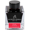 photo - Encre pour calligraphie - Rouge d'Orient - Les encres essentielles - Herbin - Flacon 50ml