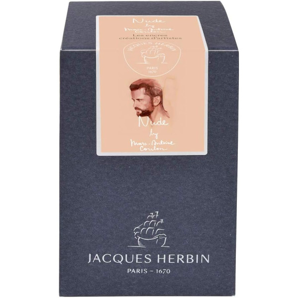 Encre pour calligraphie - Nude - Les encres création d'artistes - Herbin - Flacon 50ml