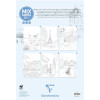 Bloc - Coloriages - Adulte - Décors de villes - A4 - 20 feuilles - 6 illustrations - Clairefontaine