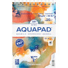 photo-Bloc - Aquarelle - A5+ - Grain moyen fin - Spirales - 25 feuilles - 300g - Clairefontaine - Aquapad