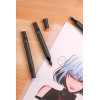 Bloc - Manga - Illustration - A5 - 25 feuilles - 250g - Dessin, encre, feutres - Clairefontaine