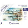 photo-Bloc - Aquarelle - 30x40cm - Grain fin - 200g - 50 feuilles - Clairefontaine - Goldline