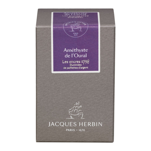 Encre pour calligraphie - Améthyste de l'Oural - Les encres 1798 - Herbin - Flacon 50ml