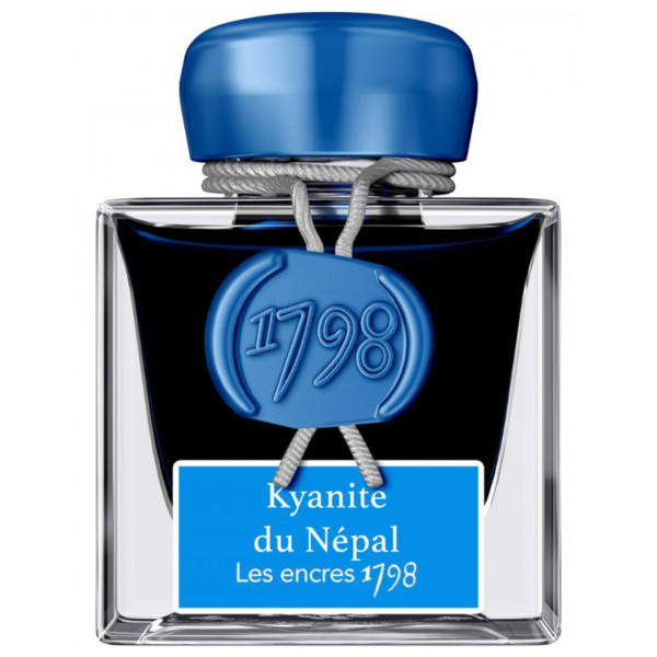 photo - Encre pour calligraphie - Kyanite du Népal - Les encres 1798 - Herbin - Flacon 50ml