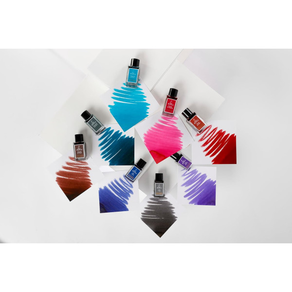Encre pour calligraphie - Turquoise de Perse - Les encres 1670 - Herbin - Flacon 15ml