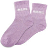 photo - Chaussettes - Femme - Rose avec paillettes - Fabuleuse - Taille 36/42 - Humour - Cadeau